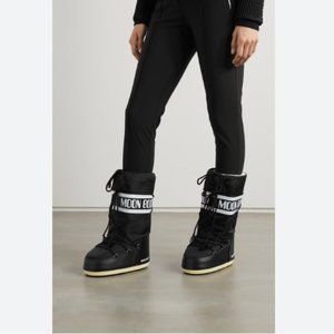 The Original MOON BOOTS - Like New with Tags, Black/White, Size 8-9.5